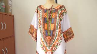 DIY Dashiki Ankara Dress [upl. by Julis432]