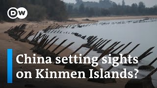 Fears of escalation after incident in Kinmen Islands waters off Chinas coast I DW News [upl. by Yessej]