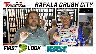 Rapala Crush City 2024 New Product Coverage with Jacob Wheeler  ICAST 2024 [upl. by Annayhs]