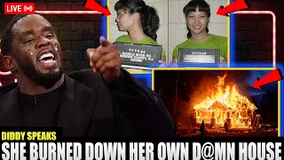 Diddy WENT OFF on Kimora Lee Simmons after her House Burned Down 🔴LIVE NOW [upl. by Lobell]