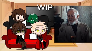 Star wars react to Darth Vader  Part WIP  Made by ErdberkuchenTV [upl. by Roscoe]