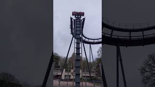 Dont Look Down  Oblivion at Alton Towers [upl. by Amlet740]