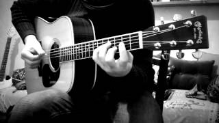 Struttin Jerry ReedTommy Emmanuel cover on a Martin HD35 [upl. by Ashwin160]