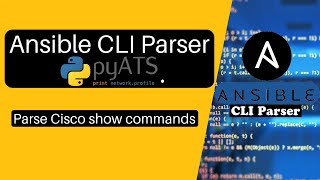 Ansible PyATS CLI Parser  Easily Parse device show command using Cisco PyATS Genie parser [upl. by Marybelle701]