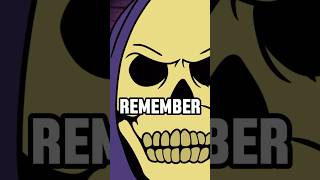 Life lessons from skeletor part 125 shorts skeletor funny [upl. by Yurt]