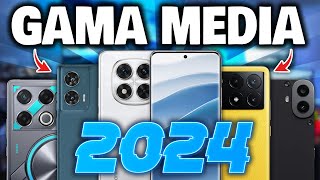 🏆 Los 10 MEJORES CELULARES GAMA MEDIA para COMPRAR en 2024 ¡PARA TODOS LOS BOLSILLOS ✅ [upl. by Basia918]