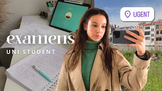 Examen vlog  een realistische maand in mijn leven als UGent student [upl. by Lesley]