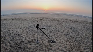 27 Metal Detecting along Greatstone Beach with the Nokta Makro Legend [upl. by Reiniar]