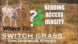 Where To Plant Switch Grass throughout a Whitetail Property [upl. by Yetnruoc]