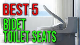 BEST 5 Bidet Toilet Seats [upl. by Delbert]