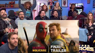 Deadpool amp Wolverine  Final Trailer Reaction  Deadpool amp Wolverine Trailer Reaction [upl. by Eahsram]