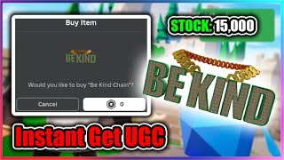 UGC LIMITED Be Internet Awesome World Script  Instant Get Be Kind Chain [upl. by Eldwin272]