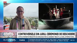 Controversele din jurul ceremoniei de deschidere a JO 2024 Ce gafă au făcut organizatorii [upl. by Herrick]