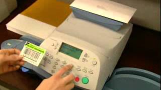 PitneyBowes DM120 Digital Postage Meter [upl. by Erialcyram]