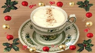 Ponche de Navidad o EggNog Tradicional Americano [upl. by Yztim]