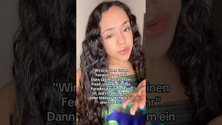 Keinen Feminismus mehr foryou girltalk youtubecreatorcommunity deutsch shorts realtalk [upl. by Serena]