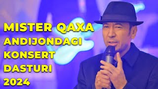 MISTER QAXA  ADNIJONDAGI YANGI YIL OQSHOMI KONSERT DASTURI 2024 [upl. by Ecirpak]