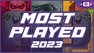 Most Played Steam Deck Games for 2023 By Hours Played [upl. by Libenson]