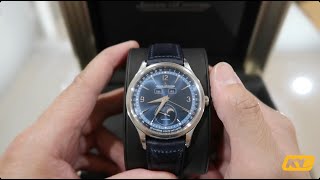 Jaeger LeCoultre Master Control Calendar Blue Dial  limited to 800 pieces unboxing and review video [upl. by Alemrac]