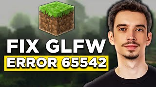 How To Fix GLFW Error 65542 in Minecraft 2024  Full Tutorial [upl. by Maharg916]