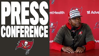 Byron Leftwich on Bucs Offense Without Antonio Brown Mike Evans Impact  Press Conference [upl. by Aivalf]