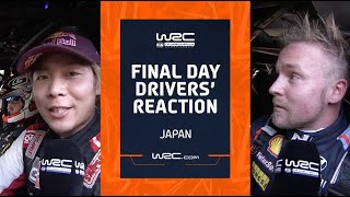 Final Day Drivers Reaction  WRC FORUM8 Rally Japan 2023 [upl. by Frame229]