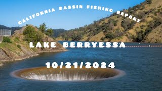 Lake Berryessa Fishing Report 10212024 [upl. by Darom]