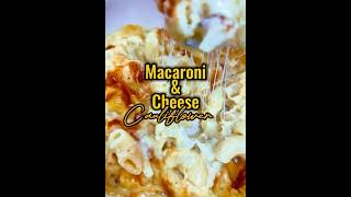 Redolent CREAMIEST SAUCIEST Macaroni and Cheese with cauliflower ytshorts foodshorts [upl. by Man]