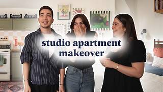 EXTREME TRANSFORMATION 250 Sq Ft Studio Apartment Makeover [upl. by Findley642]