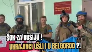 ŠOK  Ukrajinske trupe tvrde da su upale u još jedan pogranični region VIDEO [upl. by Deyes]