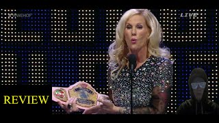 Alundra Blayze WWE Hall of Fame HOF 2015 Speech Class Inductee Wow My Thoughts Review [upl. by Kan596]