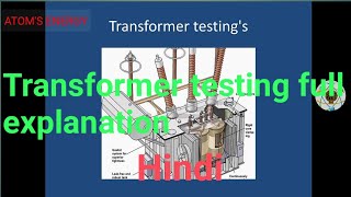 Hindi transformer testing full explanation in Hindi [upl. by Ladin]