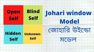 Johari Window Model in Bengali  johari window [upl. by Higbee]