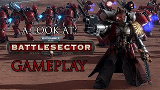 Warhammer 40K Battlesector Gameplay [upl. by Ellata]