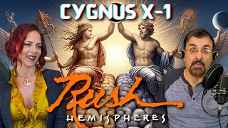 Cygnus X1 Book 2  Hemispheres Rush Reaction  Couples first time hearing firsttimereaction [upl. by Neelyaj]