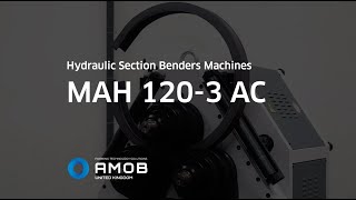 Hydraulic Section Benders Machines Angles Rolls MAH 1203 AC [upl. by Heimer79]