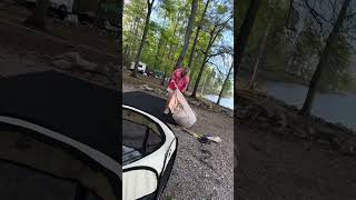 Kerr Lake Nutbush Bridge Campground  PART 3 SETUP [upl. by Neils]