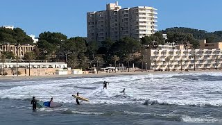 4K🏄‍♀️Paguera Mallorca 🏄‍♀️January 24 2021 [upl. by Barret]