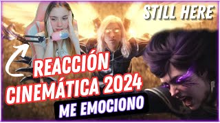 👀 REACCIONO A LA NUEVA CINEMÁTICA DEL LOL🔥Y ME EMOCIONO😭SEASON 2024 [upl. by Nisay]