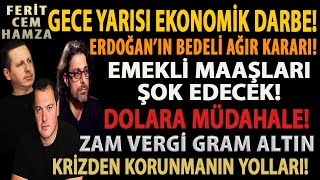 EMEKLİ MAAŞLARI ŞOK EDECEK ERDOĞAN’IN BEDELİ AĞIR KARARI DOLARA MÜDAHALE ALTIN ZAM VERGİ GRAM [upl. by Ardle]