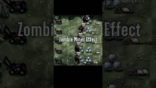 Zombie Miner Effect pvz plantsvszombies pvzfusion plantsvszombie fypシ゚viral xd badparenting [upl. by Layman924]