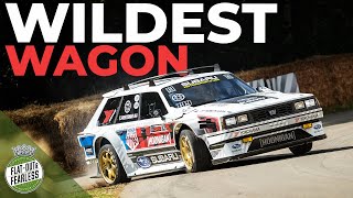 Travis Pastrana gives it the full beans in the 1983 Subaru GL Wagon Family Huckster [upl. by Tarra312]