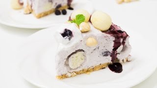 Blueberry n Rasgulla Cheesecake with Hazelnuts Recipe  FusionDiwali [upl. by Imorej]