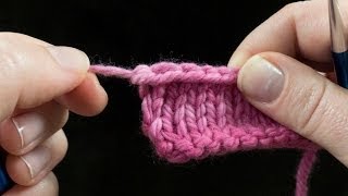 How To Neaten The Last Stitch of Your BindOff Flat Knitting [upl. by Ehtyde392]