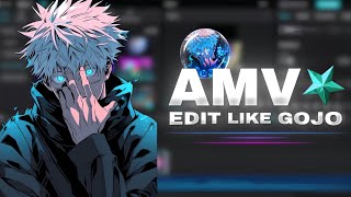 How to Edit Like Gojo 🔥  AMV Tutorial for Beginners  1  CapCut Amv Tutorial  📲 [upl. by Musette]