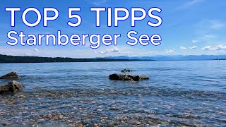 TOP 5  Starnberger See  4K  Bayern  Ausflugstipps [upl. by Esac52]