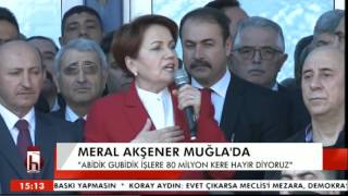 MERAL AKŞENER MUĞLA KONUŞMASI 05 03 2017 [upl. by Meeki]