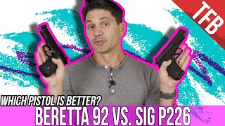 Sig P226 vs Beretta 92 Which is the King of Metal 9mms [upl. by Bret]