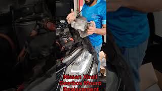 Nissan Xtrail Hybrid Gearbox Mount Replacement [upl. by Meuser]