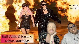 Kali Uchis amp KAROL G  Labios Mordidos Official Video REACTION kaliuchis [upl. by Aivonas]